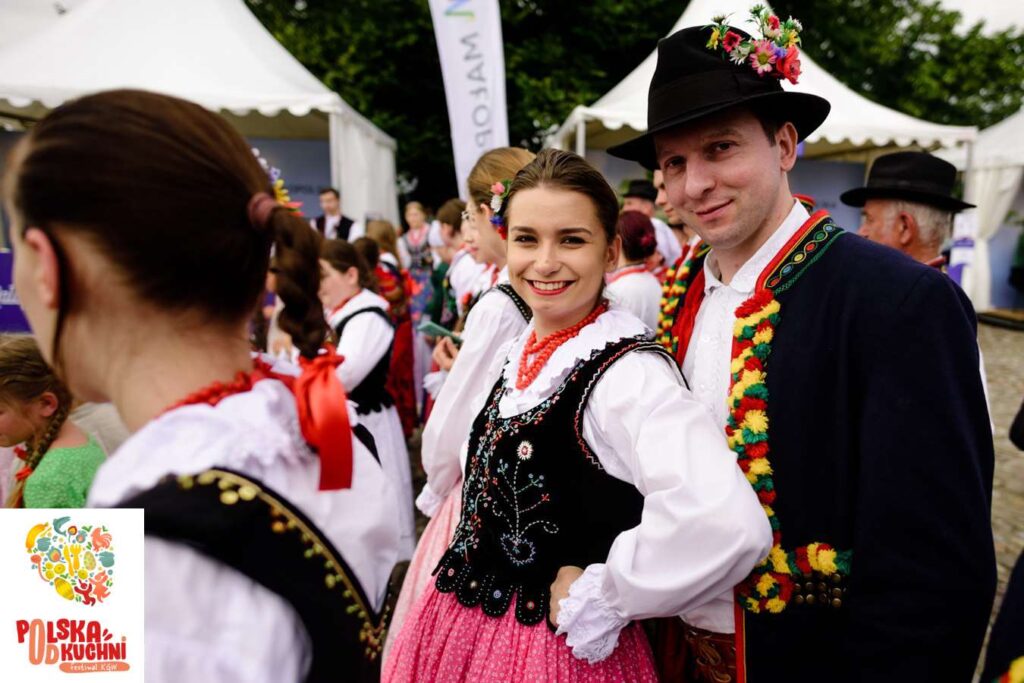 Para na występach folklorystycznych