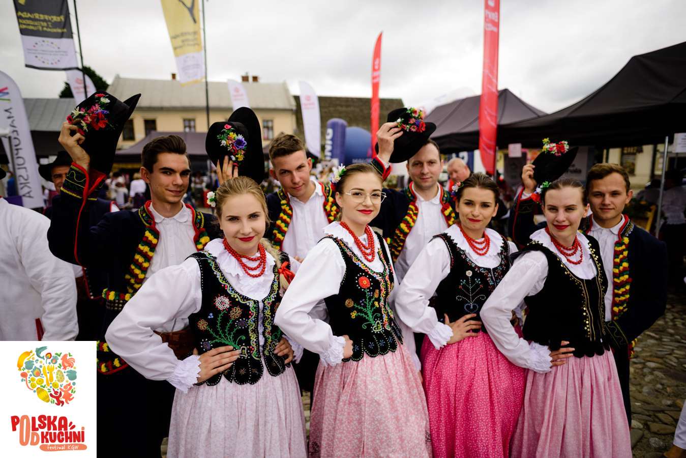 Zespoł folklorystyczny na wydarzeniu