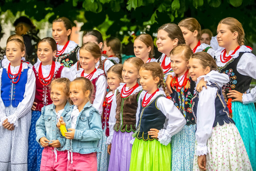 Zespół folklorystyczny na Swięcie Dzieci Gór